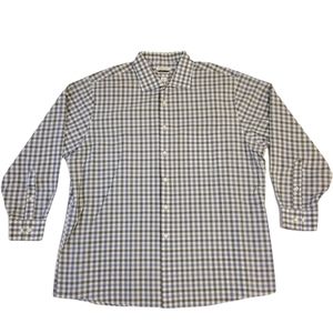 Van Heusen Plaid Button Down Size 32/33